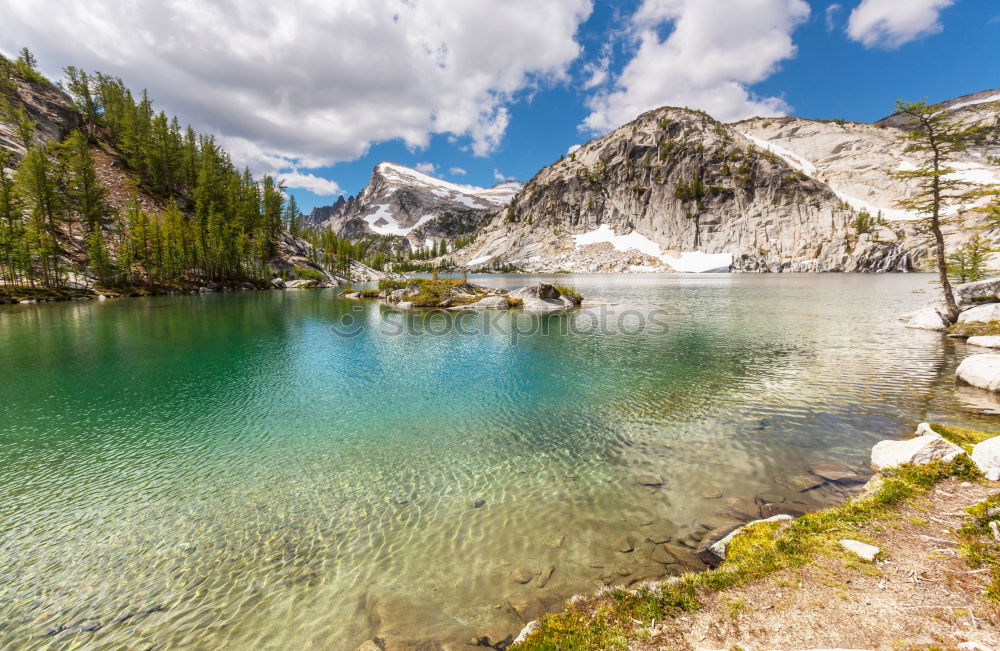 Similar – Image, Stock Photo Lagoon on the mountain