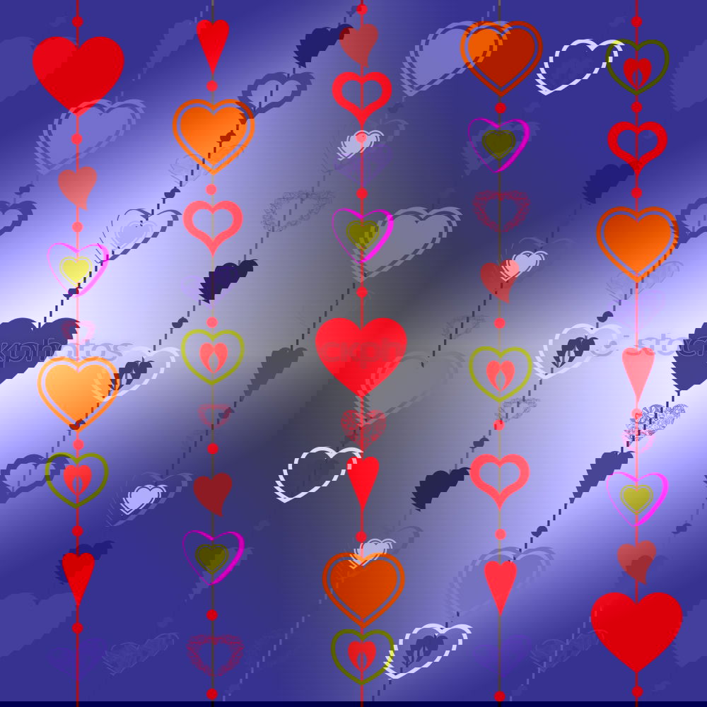 Similar – Image, Stock Photo Valentine’s day background with red hearts