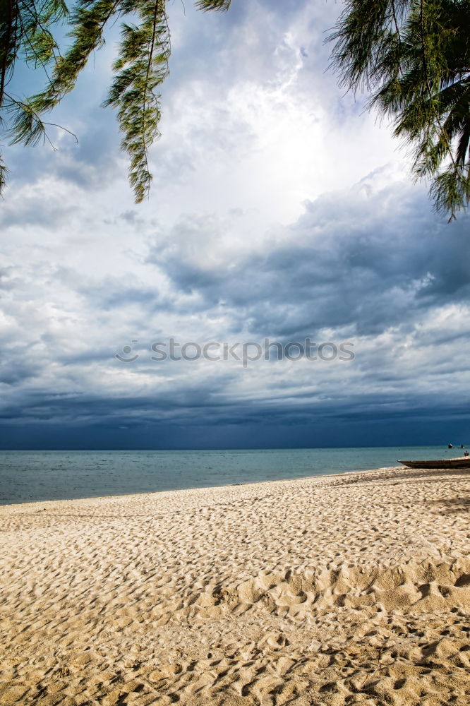 Similar – Image, Stock Photo Idyllic place at the west beach