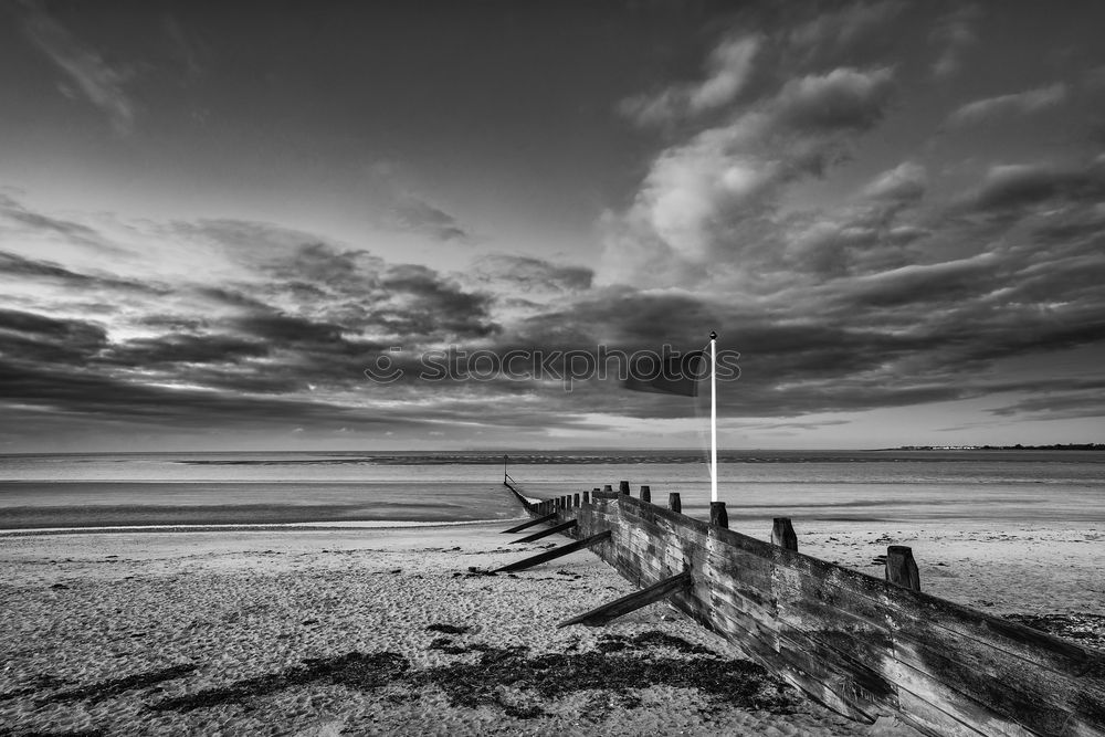 Similar – Image, Stock Photo BeachFence Wood Clouds