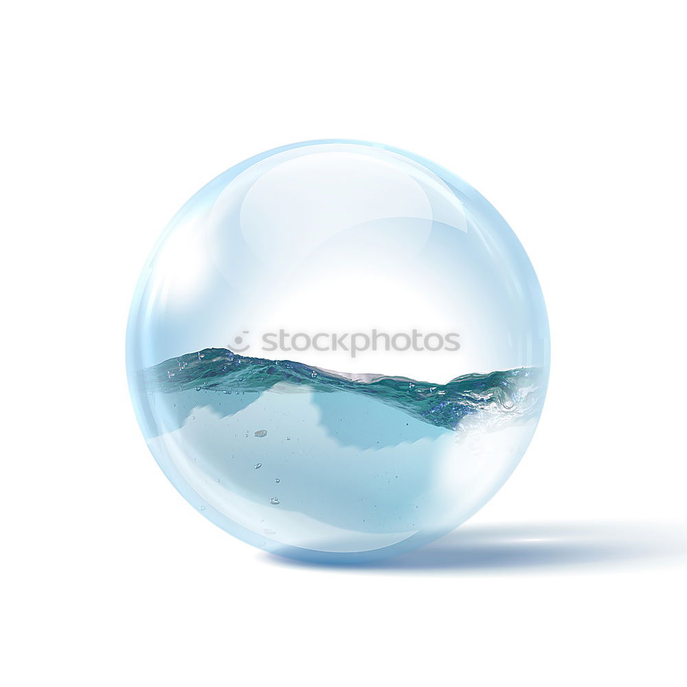 Similar – soap bubble Calm