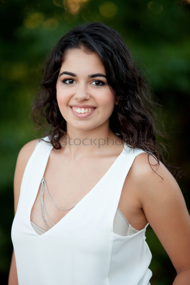 Similar – Image, Stock Photo Beautiful brunette girl