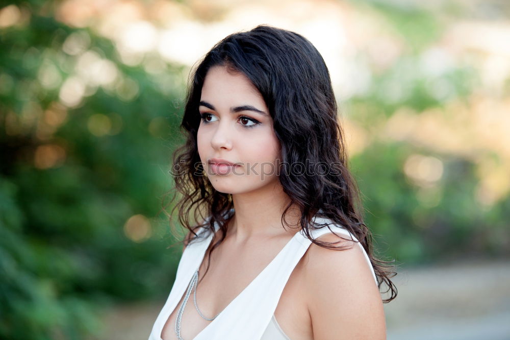 Similar – Young African woman with black curly hairstyle