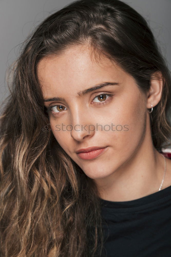 Similar – girl enjoying the sunshine on her face