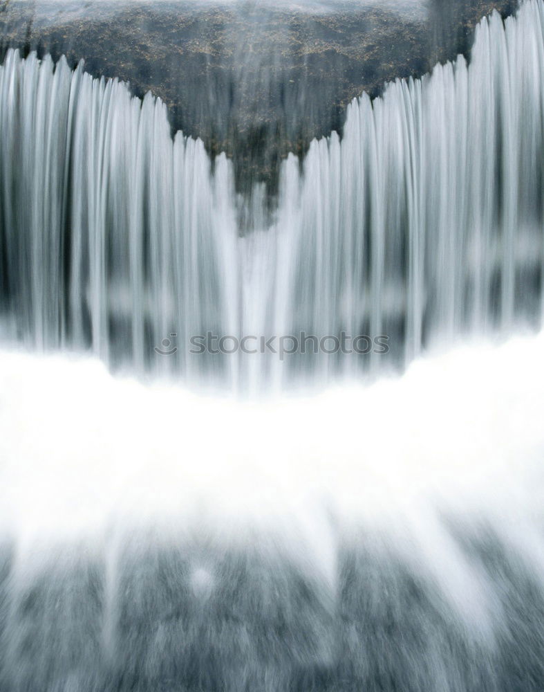 Image, Stock Photo Open, thawed ice surface on a lake. Climate, climate change