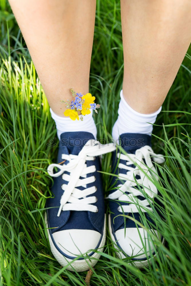 Similar – Image, Stock Photo Old sneakers abandoned