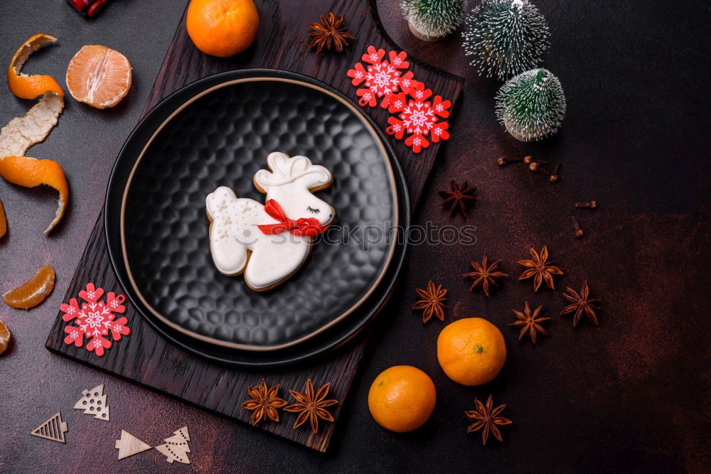 Similar – plate full of christmas cookies