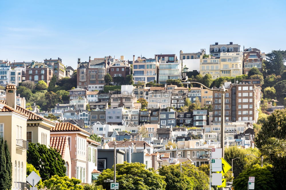 Similar – Image, Stock Photo Genoa Skyline 6