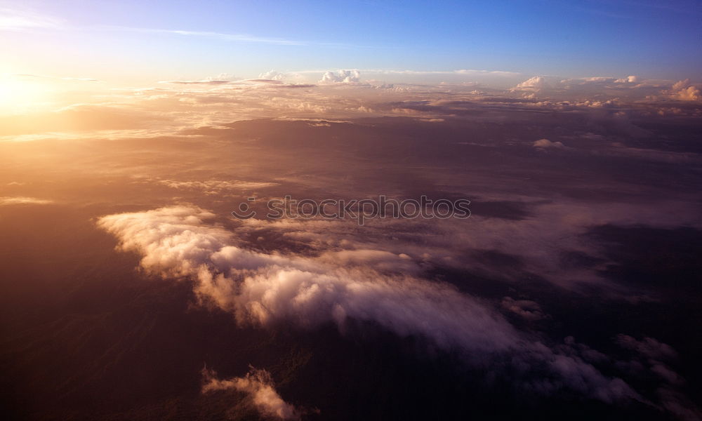 Similar – Image, Stock Photo Balloon flight in the morning 3