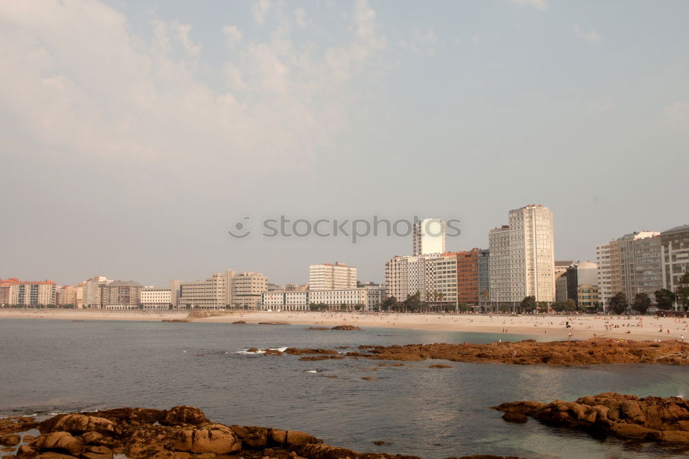 Similar – Woman with blue dress and hat at Malecon in Havana