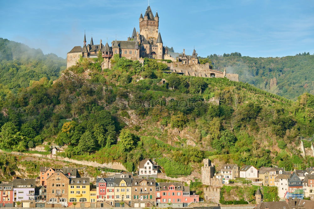 Similar – Image, Stock Photo Cochem on the Moselle