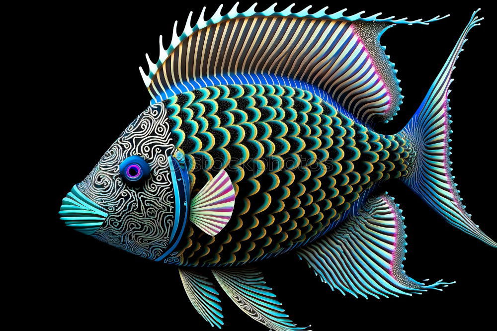 Similar – Image, Stock Photo fish Fish Ocean Water Blue