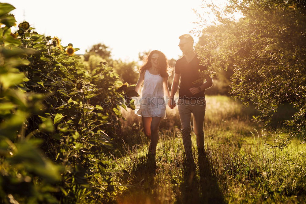 Similar – Image, Stock Photo and kiss me Young woman