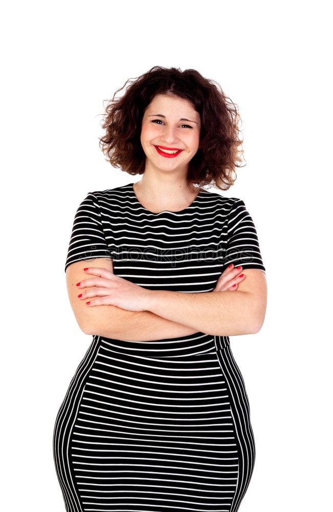 Similar – Young African tourist woman with black curly hairstyle