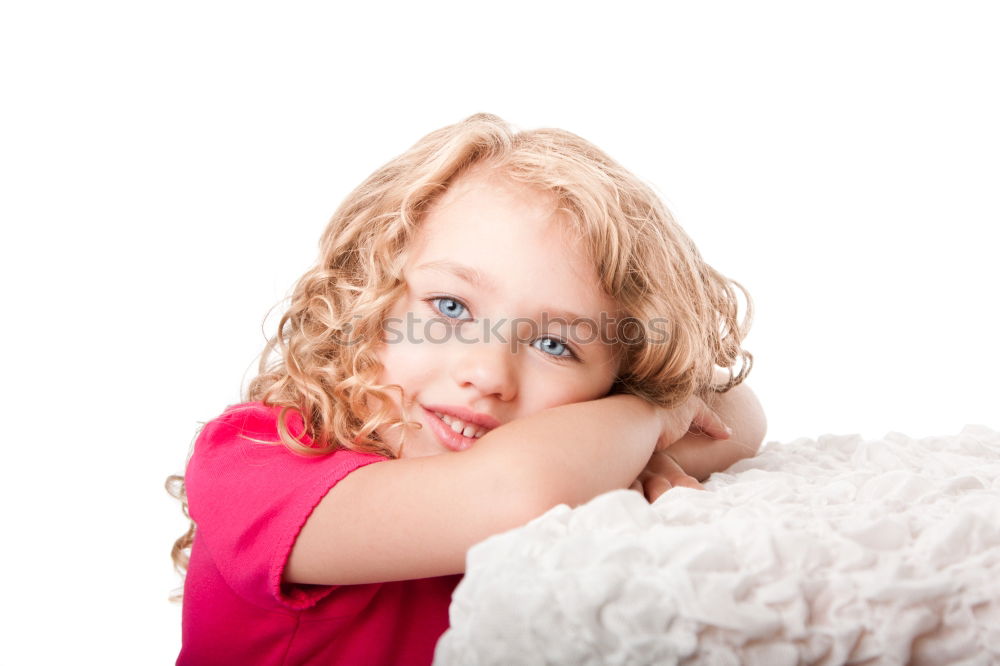 Similar – Young girl cuddles stuffy