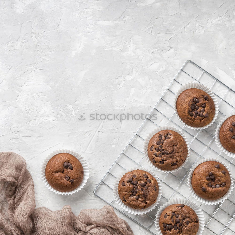 Similar – Image, Stock Photo Sweet desserts on table