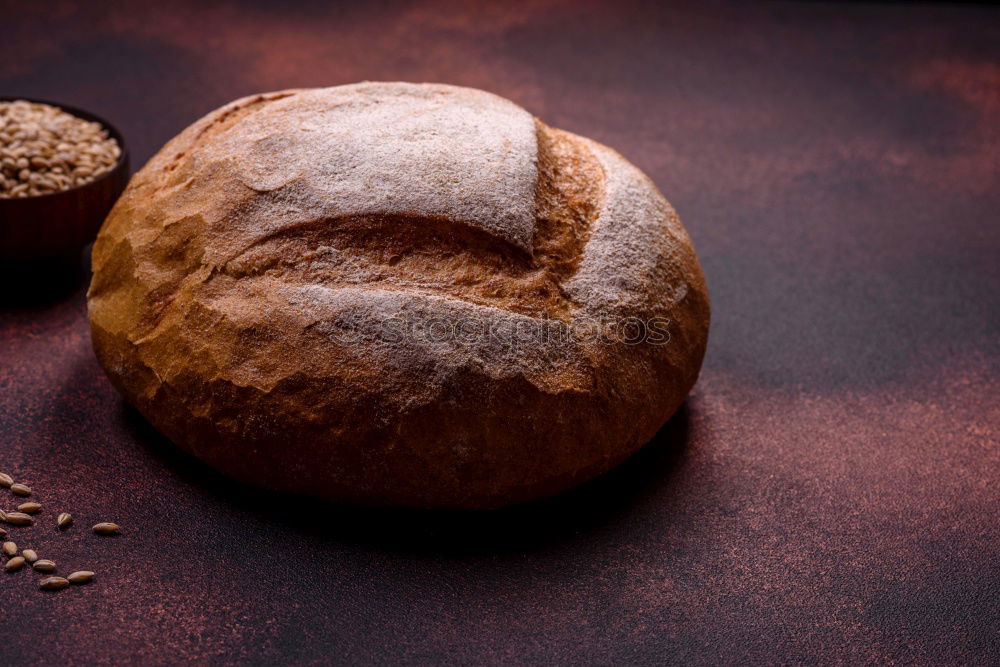 Similar – Image, Stock Photo rye-bread bread with sunflower seeds