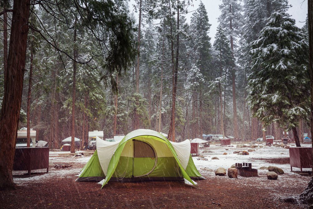 Similar – Image, Stock Photo Kings Camping Wellness