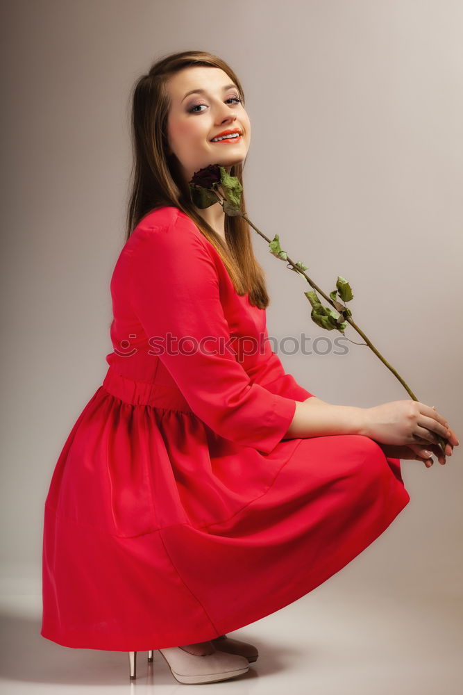 Similar – Image, Stock Photo nastya Chair Feminine