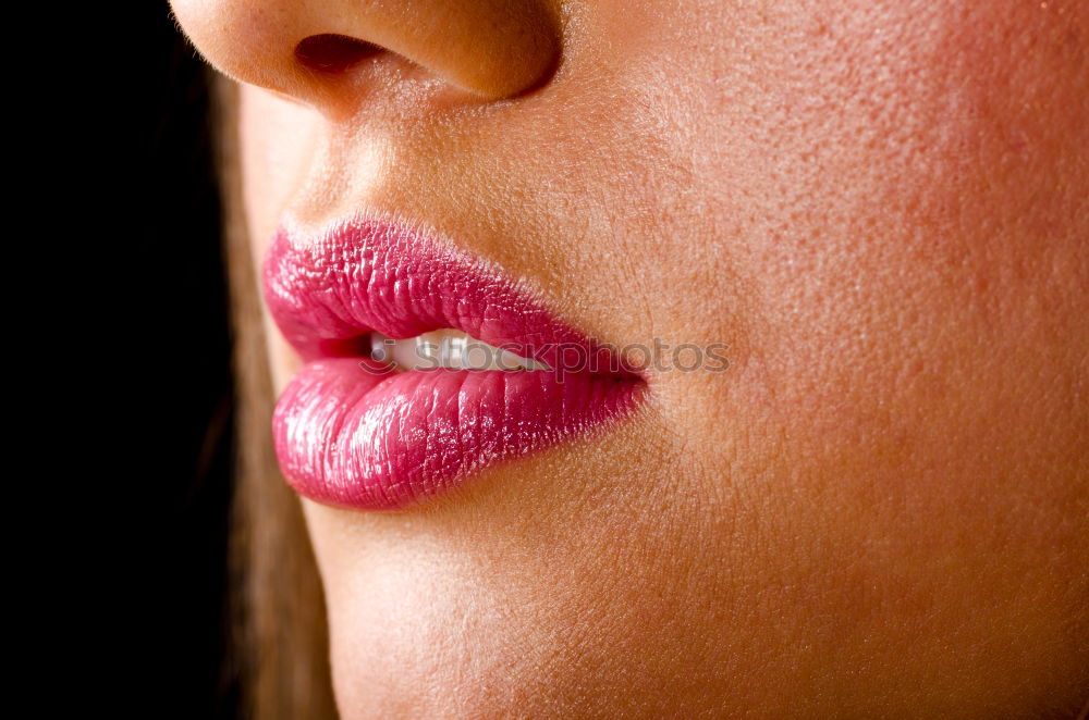 Similar – lipcloseup Provocative