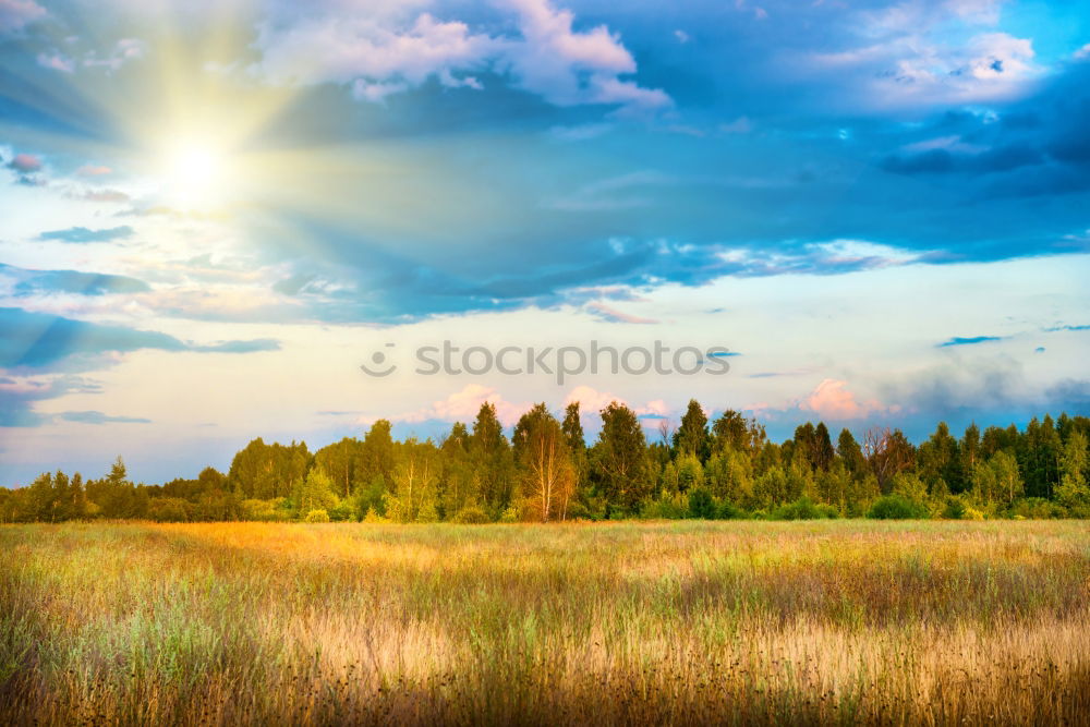 Similar – Spring sunrise in the hills of Podolia