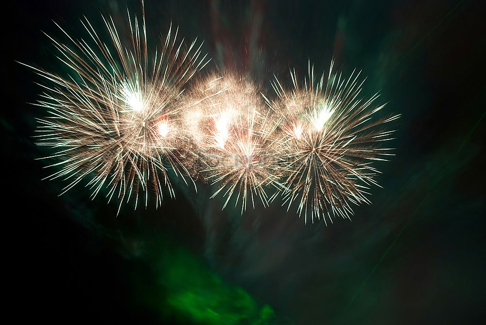 Similar – Fireworks green blue Green