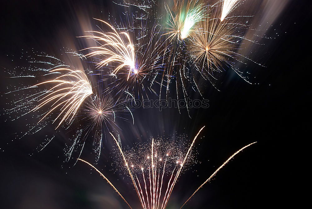 Similar – Fireworks green blue Green