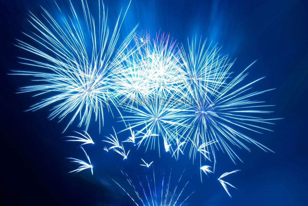 Similar – Blue colorful fireworks