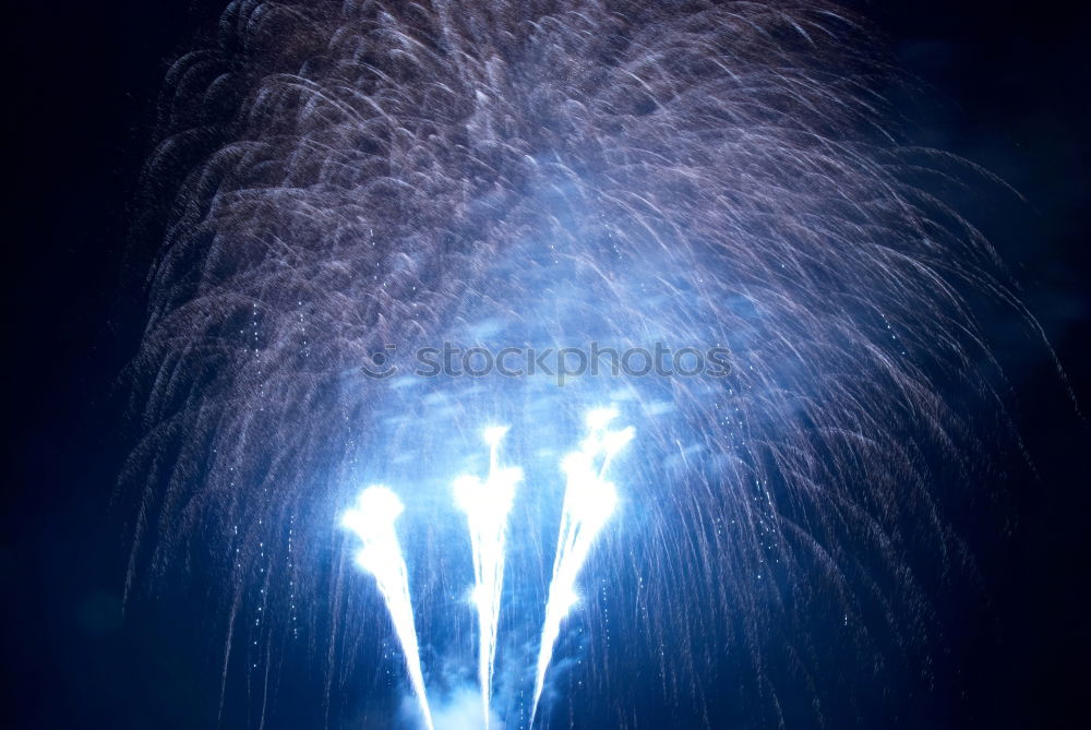 Similar – Colorful fireworks on the black sky