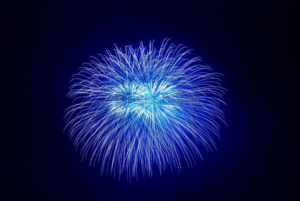 Similar – Heart shape of blue fireworks