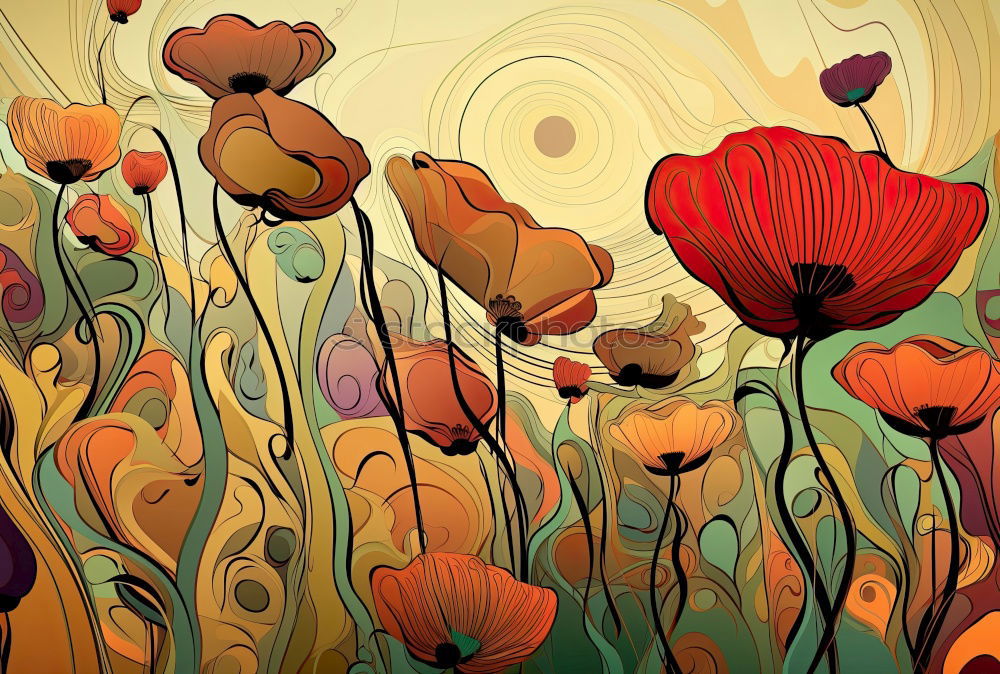 Similar – poppy dream Environment