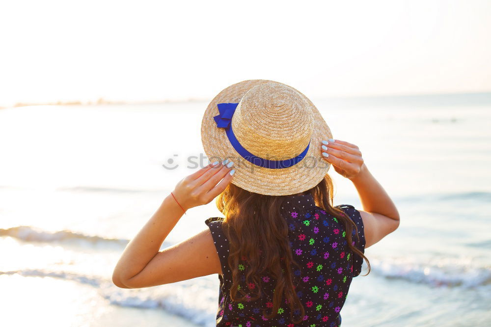 Thoughtful boy with hat