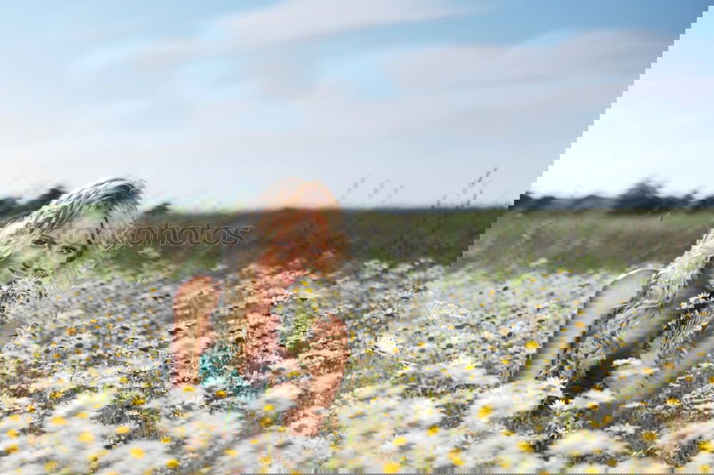 Similar – Image, Stock Photo spring fever Joy