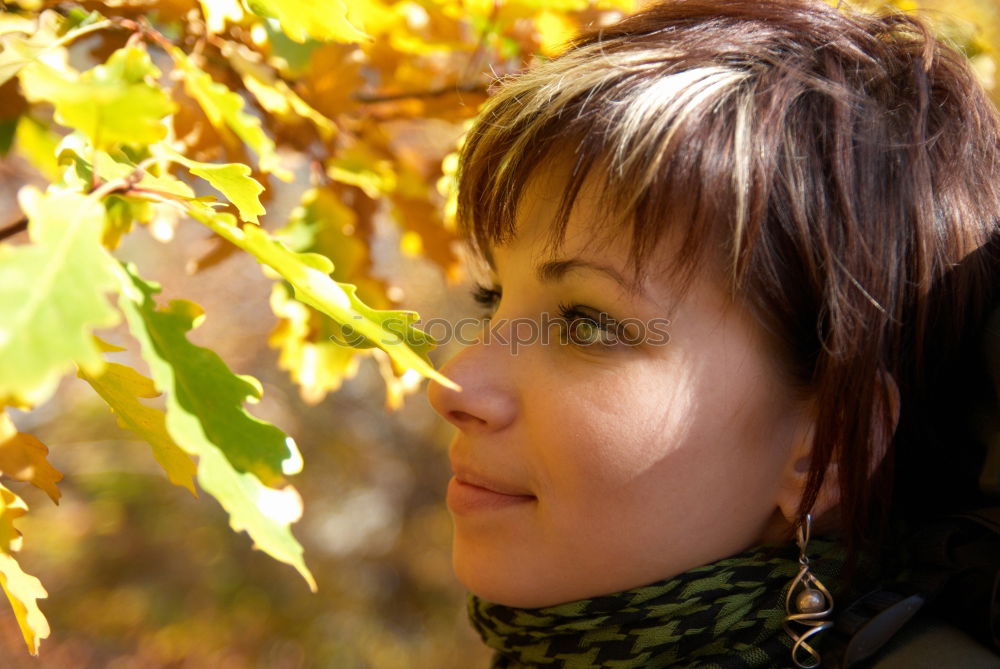 Similar – Image, Stock Photo outside with s…. Woman