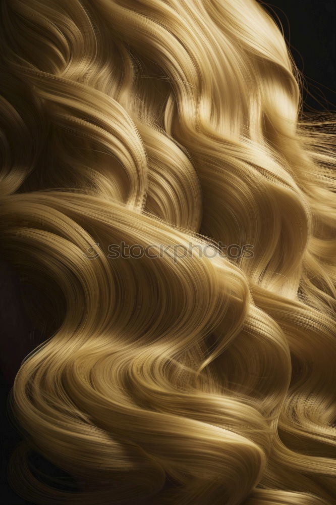 Similar – hair Straw Blonde Yellow