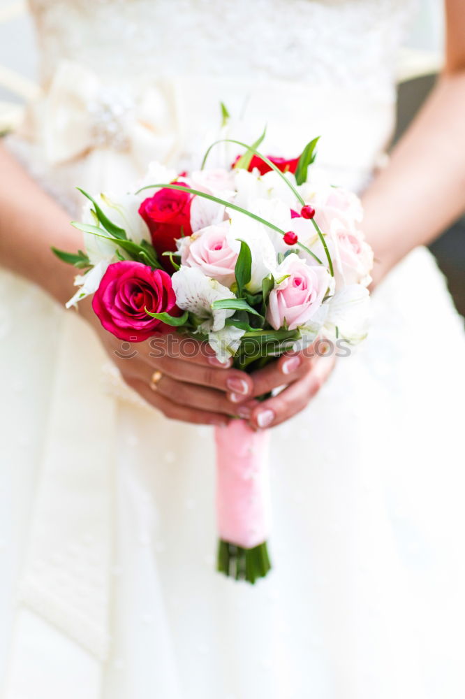 Similar – Bridal bouquet of peonies