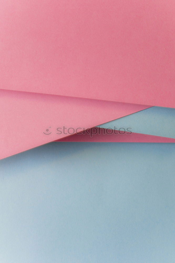 Similar – Image, Stock Photo Pink and purple paper material design. Geometric unicolour