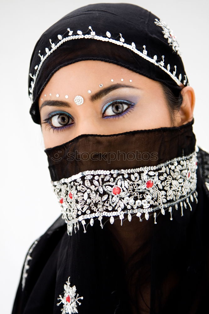 Similar – Foto Bild ernst feminin Junge Frau