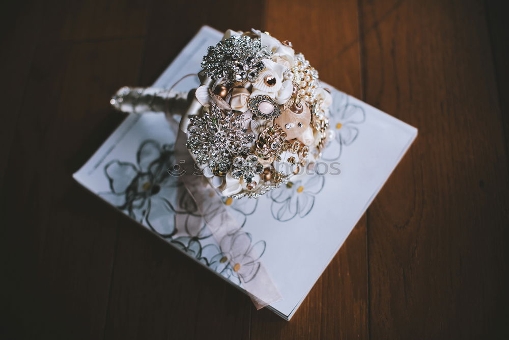 Similar – Bouquet of white flowers on stand