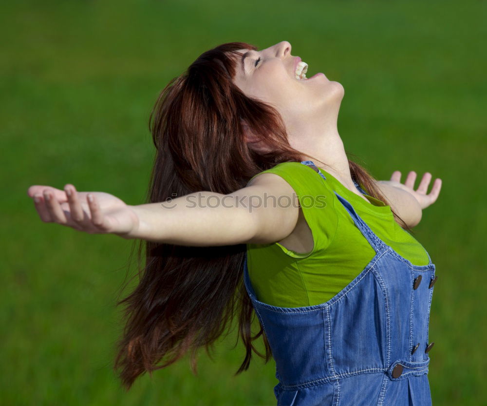 Similar – Image, Stock Photo Casual Grass Child Green