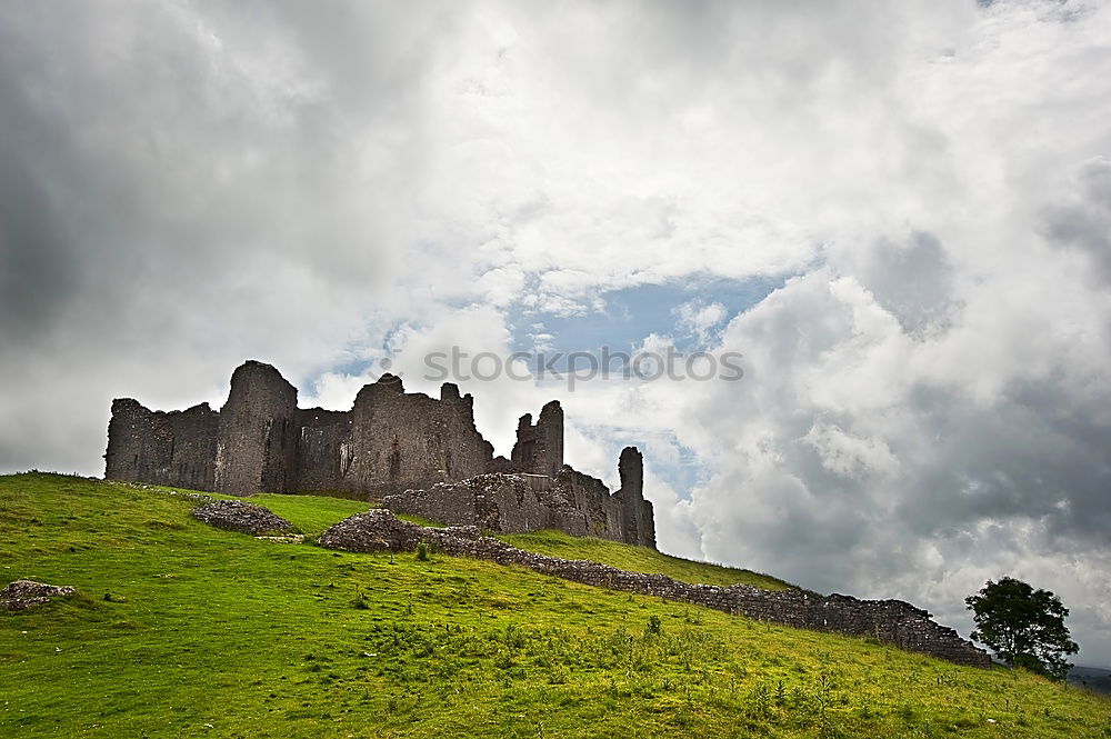 Similar – Ruin in Scotland Clouds