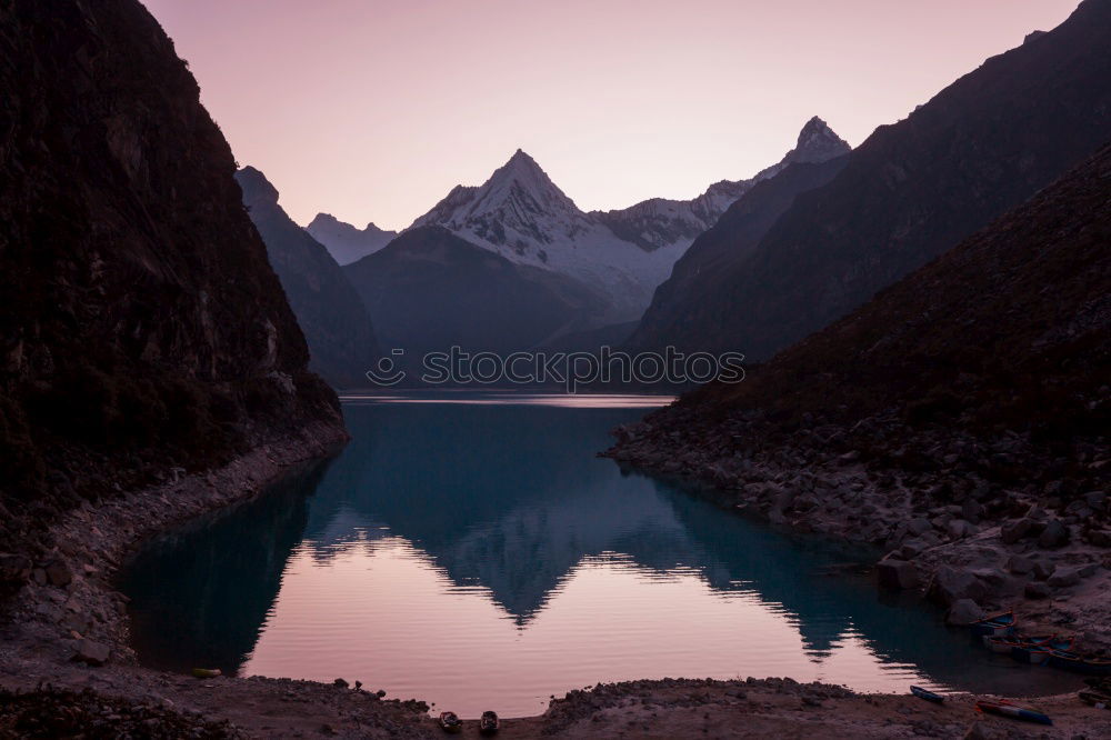 Similar – Image, Stock Photo Ice Lake Climbing