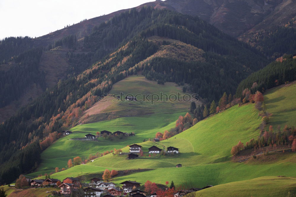 Similar – das Dorf Natur Landschaft