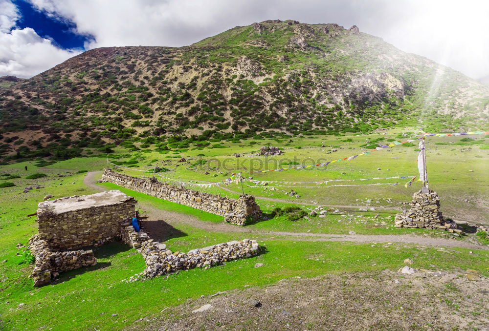 Similar – Image, Stock Photo Clouds over Machu Picchu