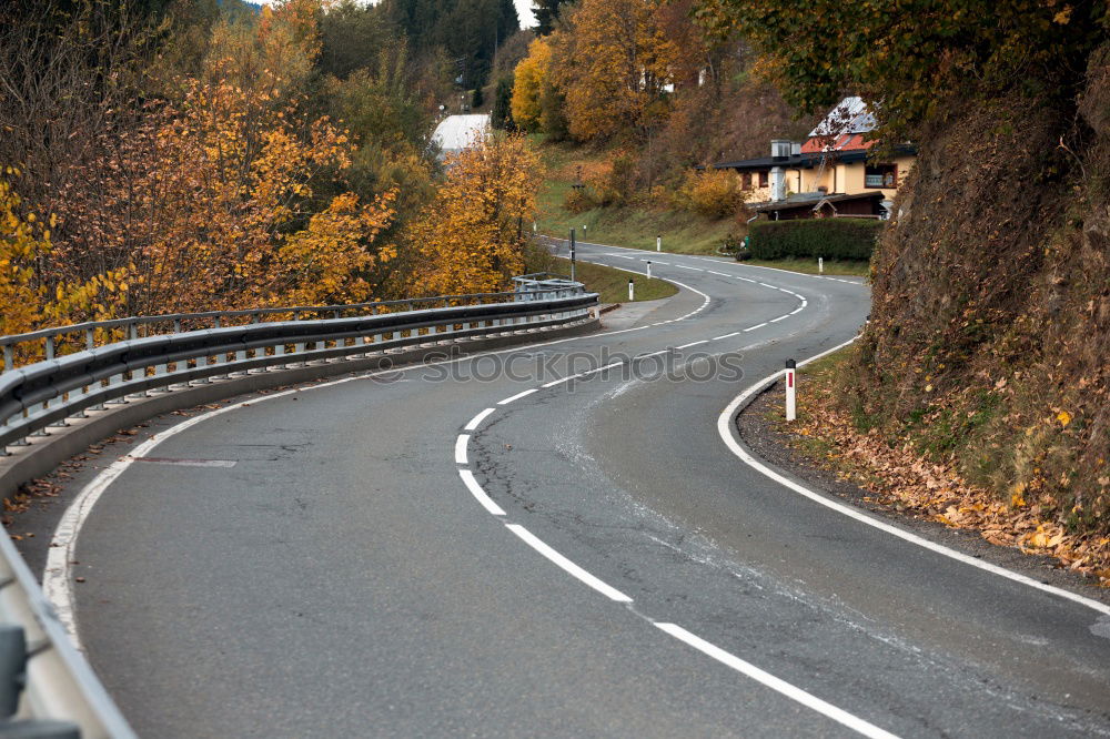 Similar – Asphalt road in hills