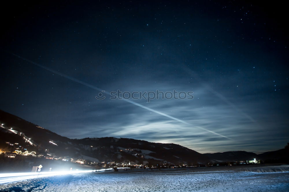 Similar – Image, Stock Photo View to Gstaad Relaxation