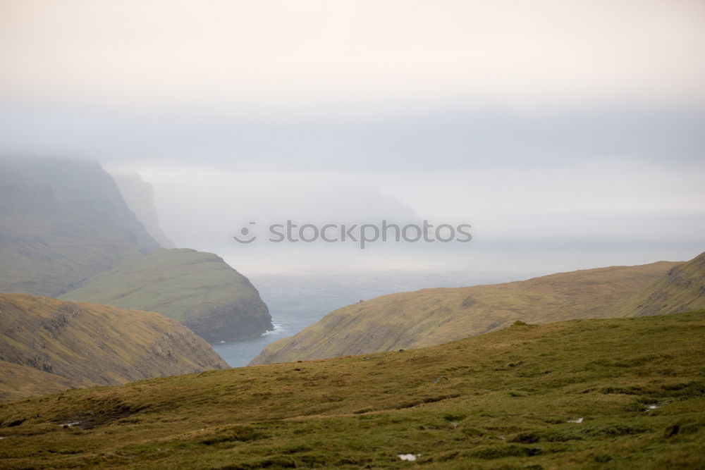 Similar – Image, Stock Photo Coastal Trail At The Spectacular Atlantic Cost On St. Abbs Head in Scotland