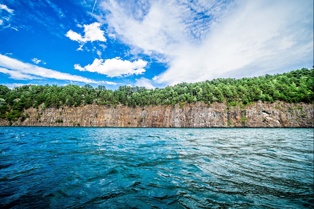 On the coast of the Baltic Sea on the island of Rügen