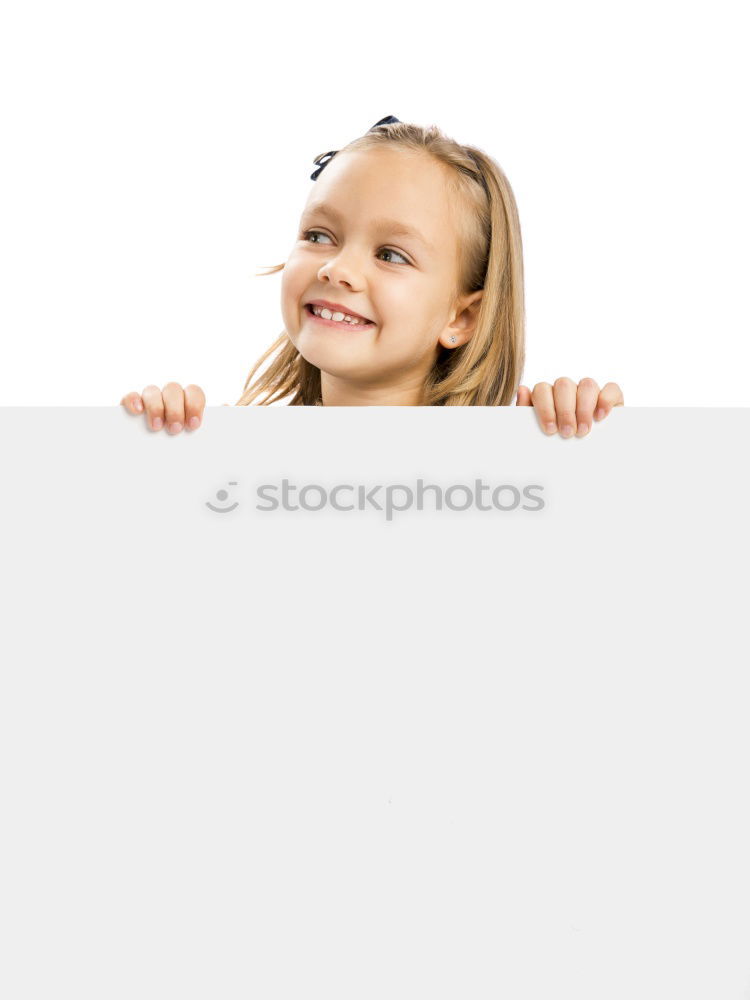 Similar – blue eyes Child Smiling