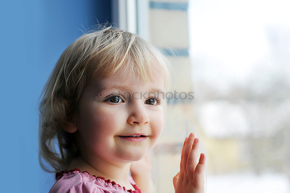 Similar – Image, Stock Photo Finger salad. Girl Child